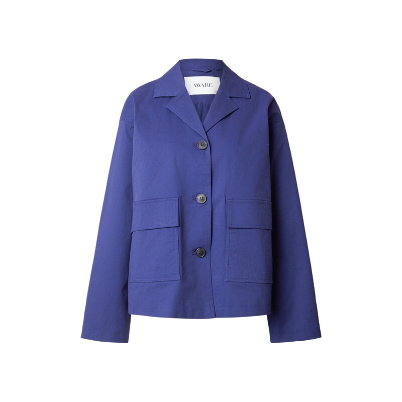 VERO MODA Přechodný kabát VMMAwalba tmavě modrá 114887997