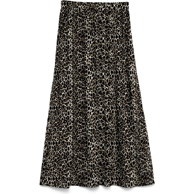 VERO MODA Sukně VMEASY JOY starobéžová / světle šedá / černá