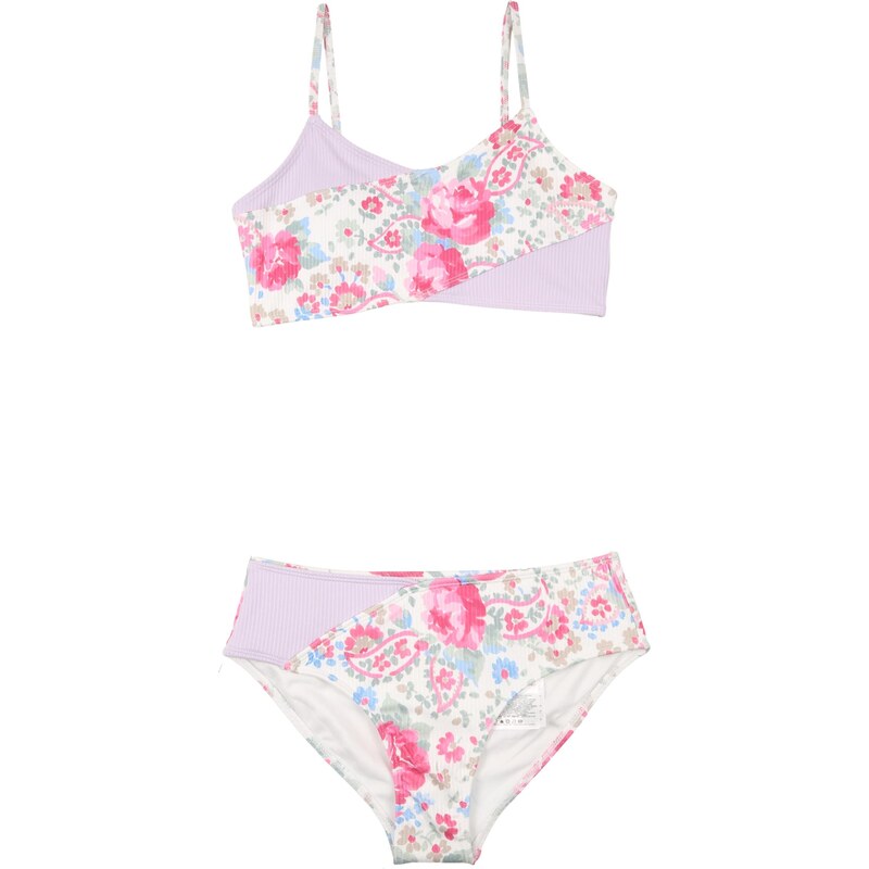 Abercrombie & Fitch Bikiny zelená / šeříková / pink / bílá 114888329