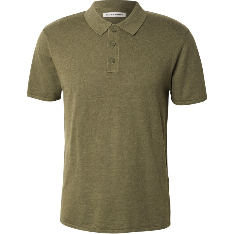 JACK & JONES Svetr JJKANE olivová