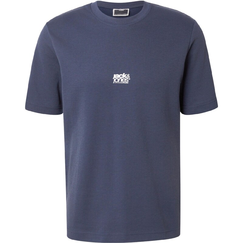 JACK & JONES Tričko JCOBreeze noční modrá / kámen / khaki / bílá