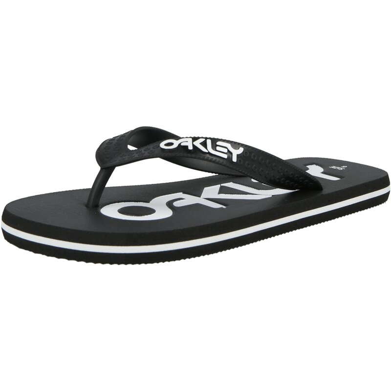 OAKLEY Plážová/koupací obuv College černá / bílá 114888862