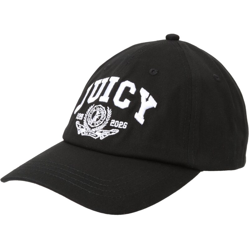 Juicy Couture Kšiltovka CREST černá / bílá