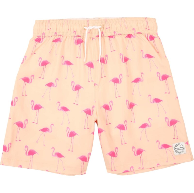 Abercrombie & Fitch Plavecké šortky CORE béžová / pink 114888941