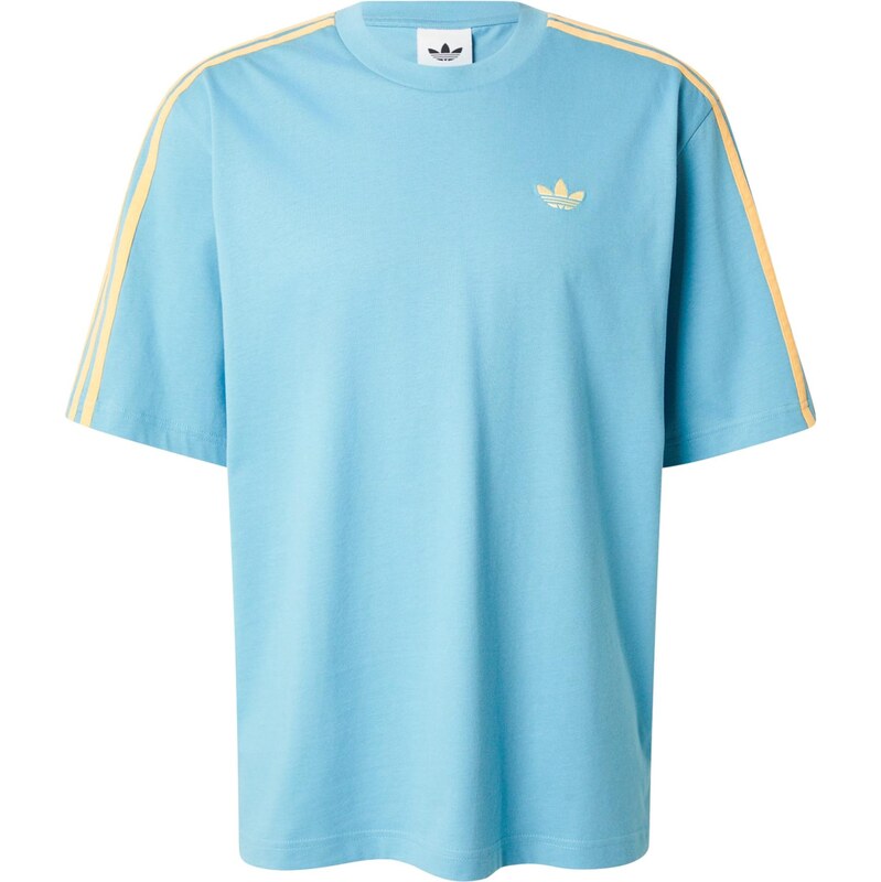 ADIDAS ORIGINALS Tričko Adicolor světlemodrá / pastelově žlutá