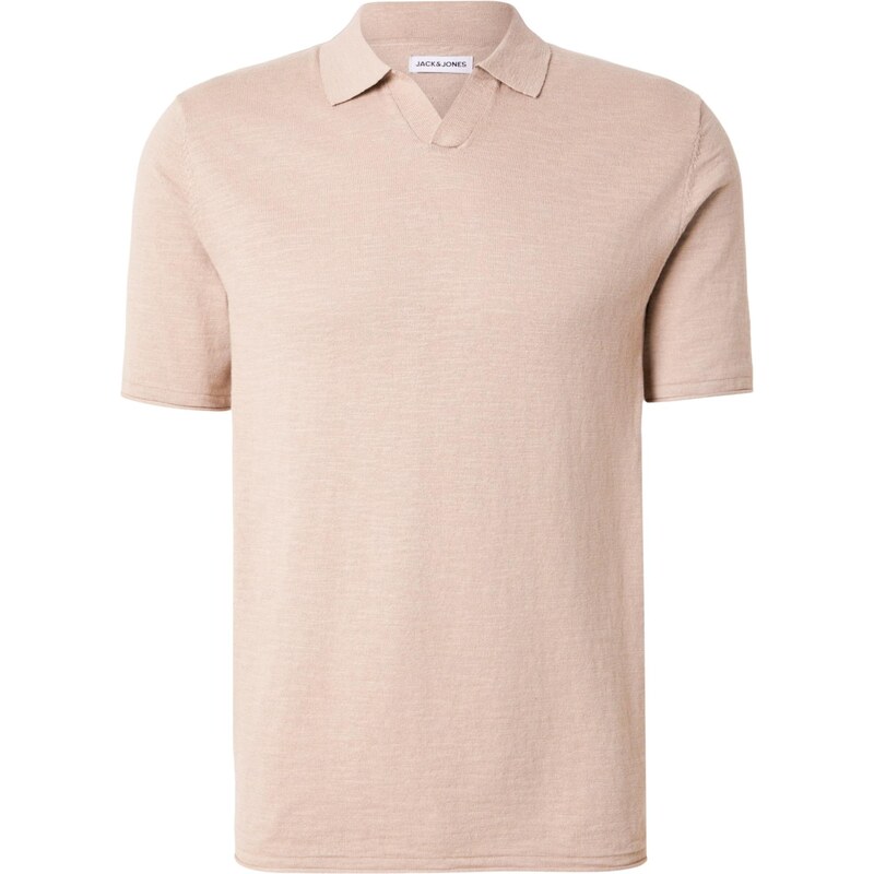 JACK & JONES Tričko JJKANE šedobéžová