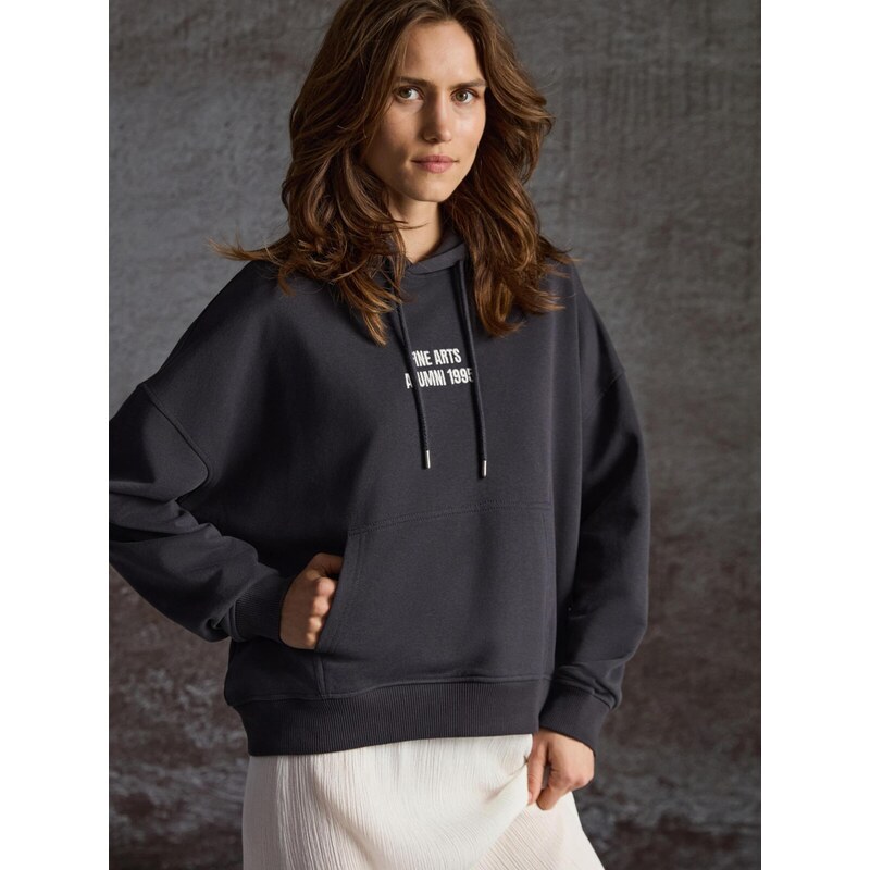 Grimelange Mikina antracitová / offwhite 114889384