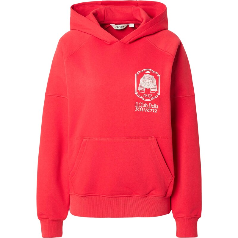 ELLESSE Mikina Saldia světle červená / přírodní bílá 114889403