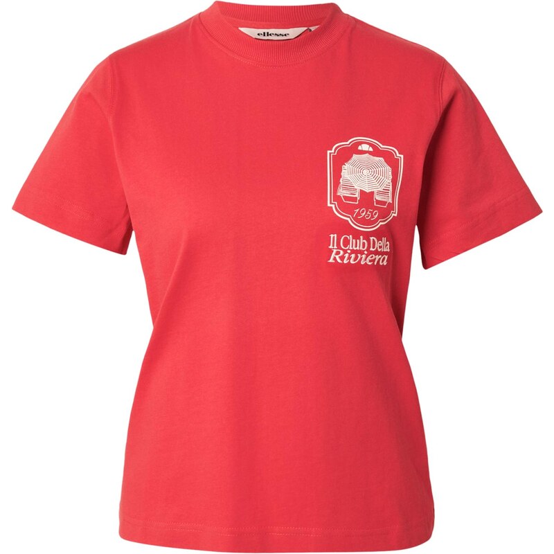 ELLESSE Tričko CITRONELLO červená / bílá 114889385