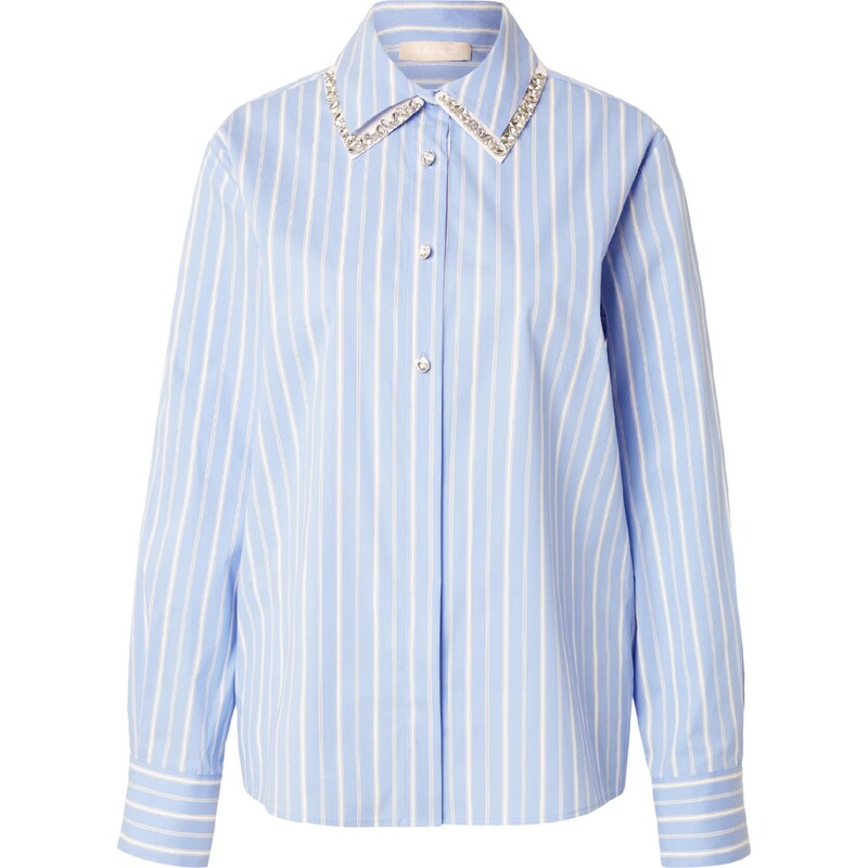 Liu Jo Halenka CAMICIA světlemodrá / černá / bílá 114889455