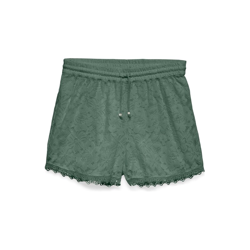 VERO MODA Kalhoty VMHoney tmavě zelená