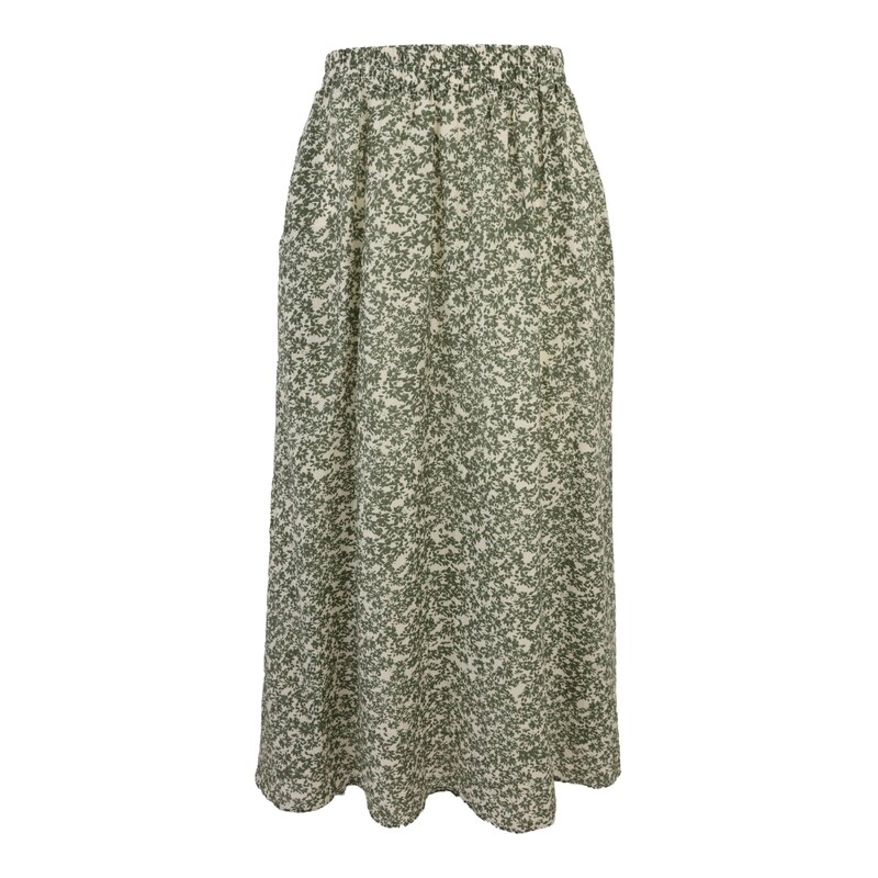 MSCH COPENHAGEN Sukně Seraphina zelená / offwhite 114889707