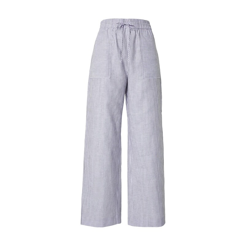 MM by Max Mara Kalhoty FAUNA hnědá / bílá 114889841
