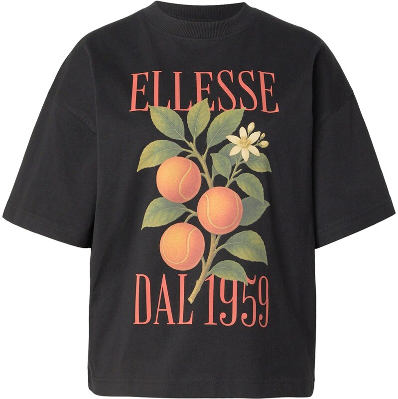 ELLESSE Tričko 1959 kiwi / mandarinkoná / rezavě červená / černá 114890209