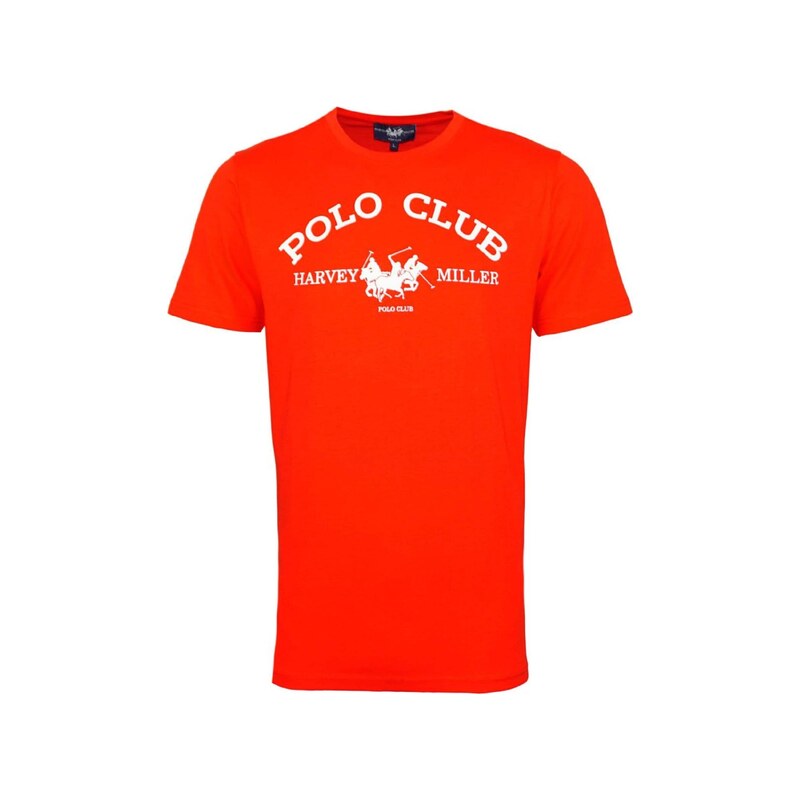 HARVEY MILLER Tričko Club červená / bílá
