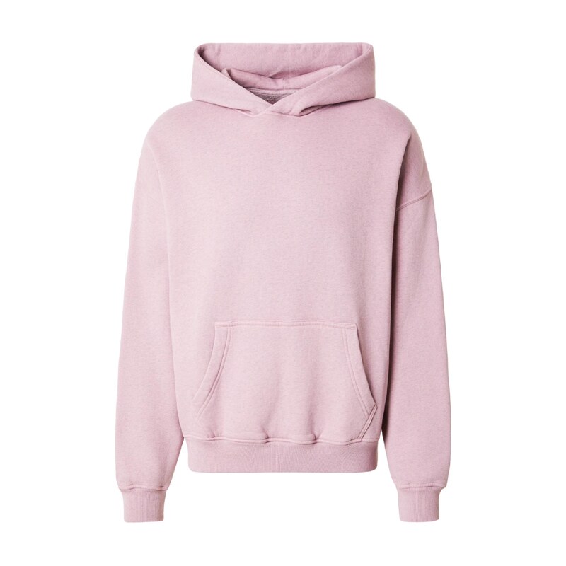 Abercrombie & Fitch Mikina ESSENTIAL bledě fialová