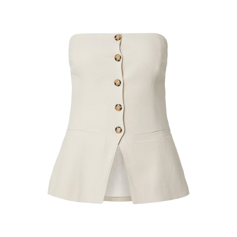AMALY Top béžová 114890678