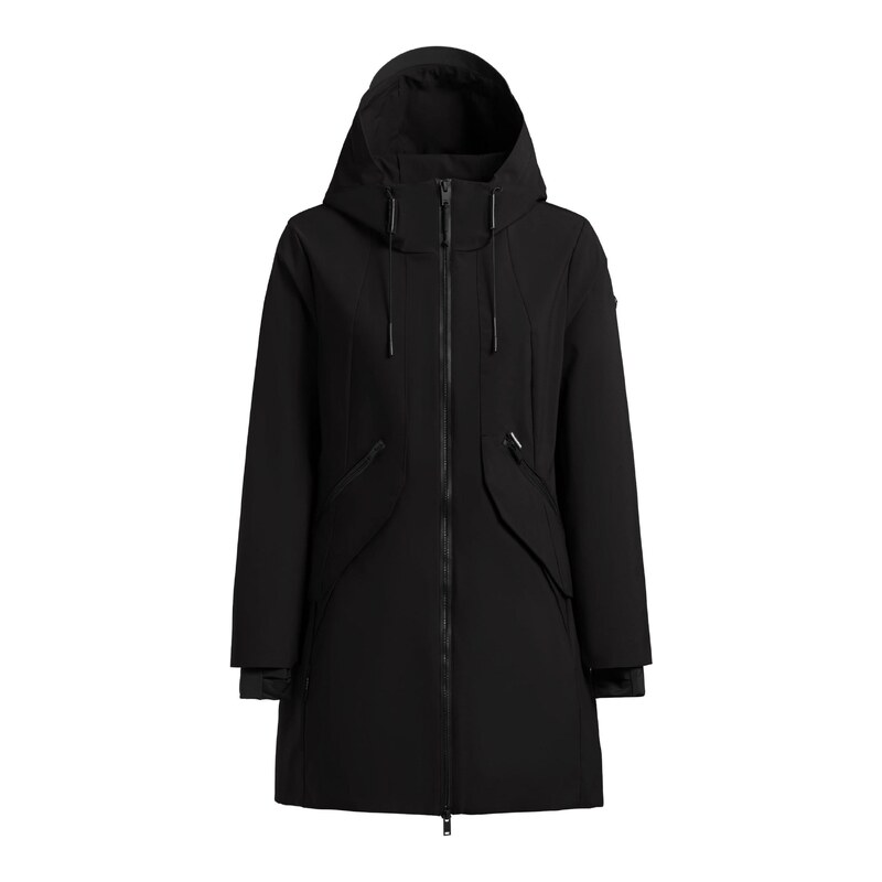 khujo Přechodová parka Eiza černá 114890712