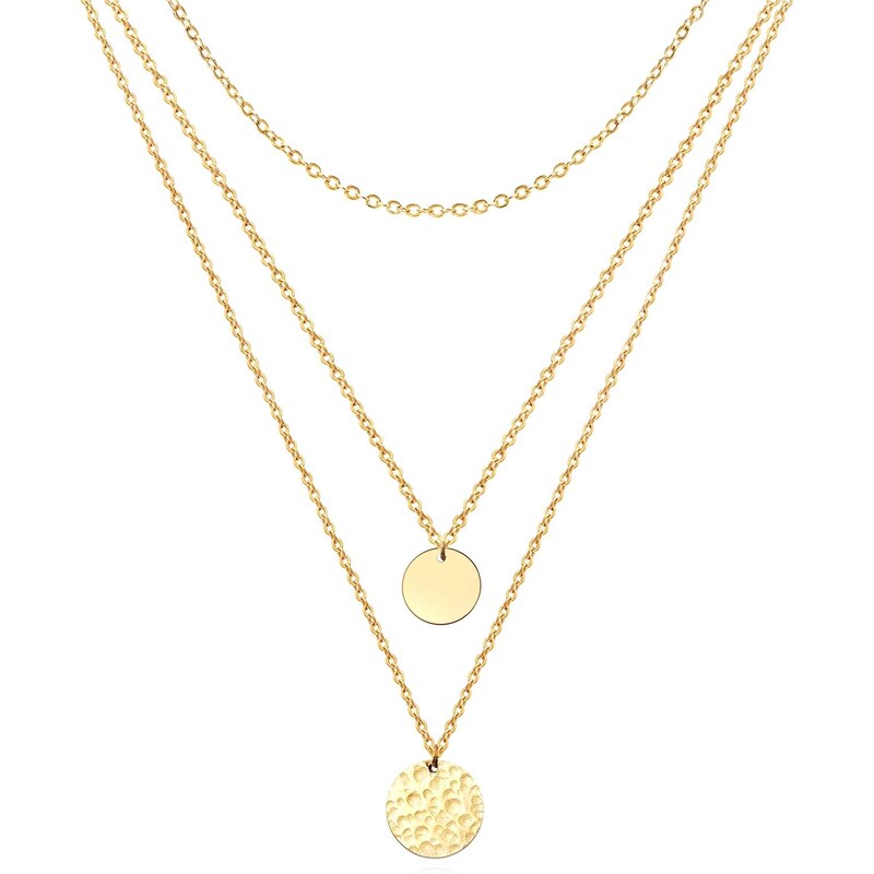 SYLVIENE Set tří náhrdelníků SERAPHINA Gold 114890817