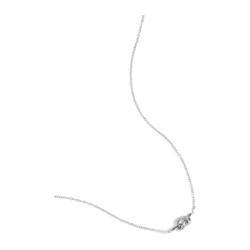 SYLVIENE Náhrdelník KNOT Silver 93409830