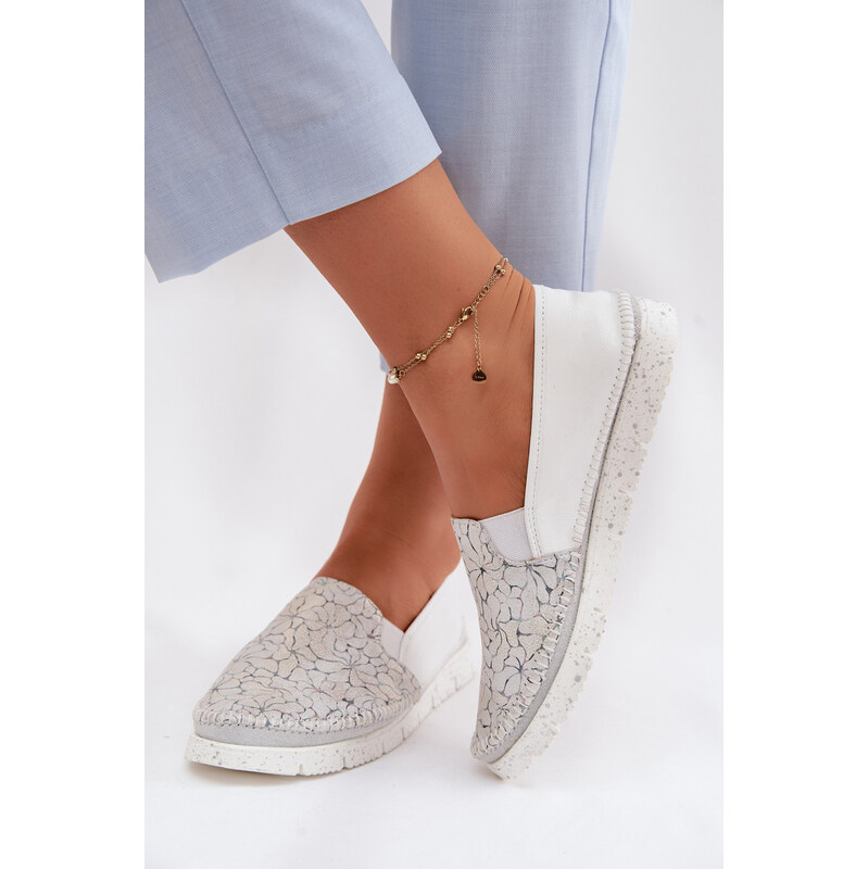 Dámské kožené slip-on boty Maciejka
