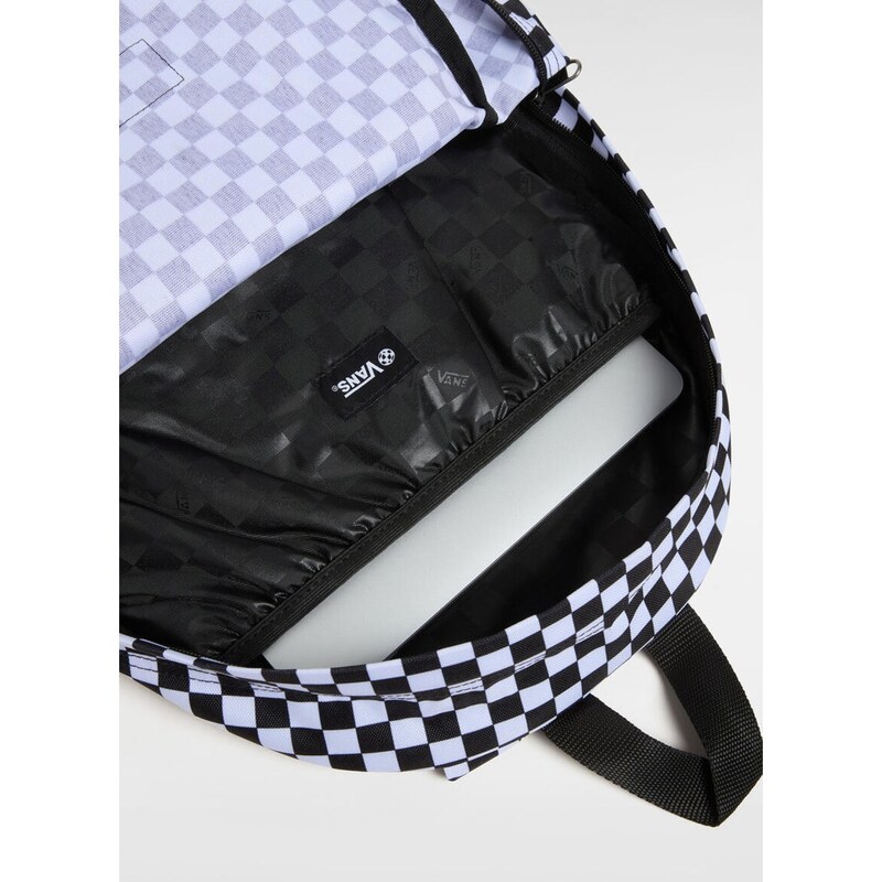 Vans Old Skool Grom Check Backpack BLACK/WHITE