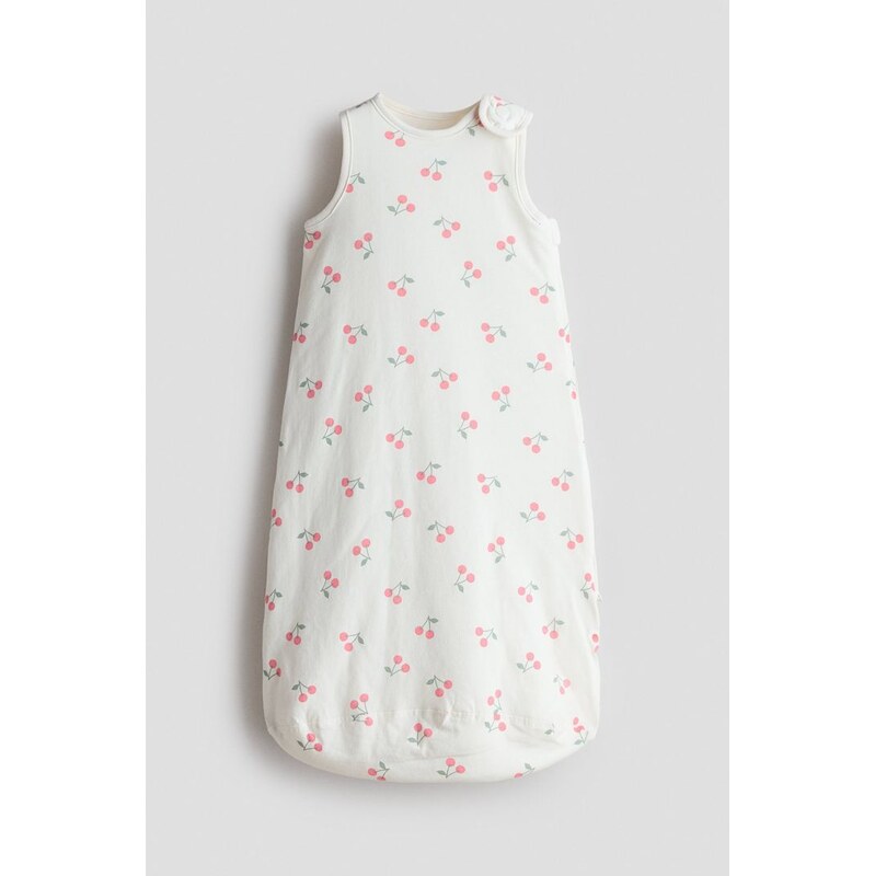 H&M - Spací vaks potiskem - Bílá/Třešně