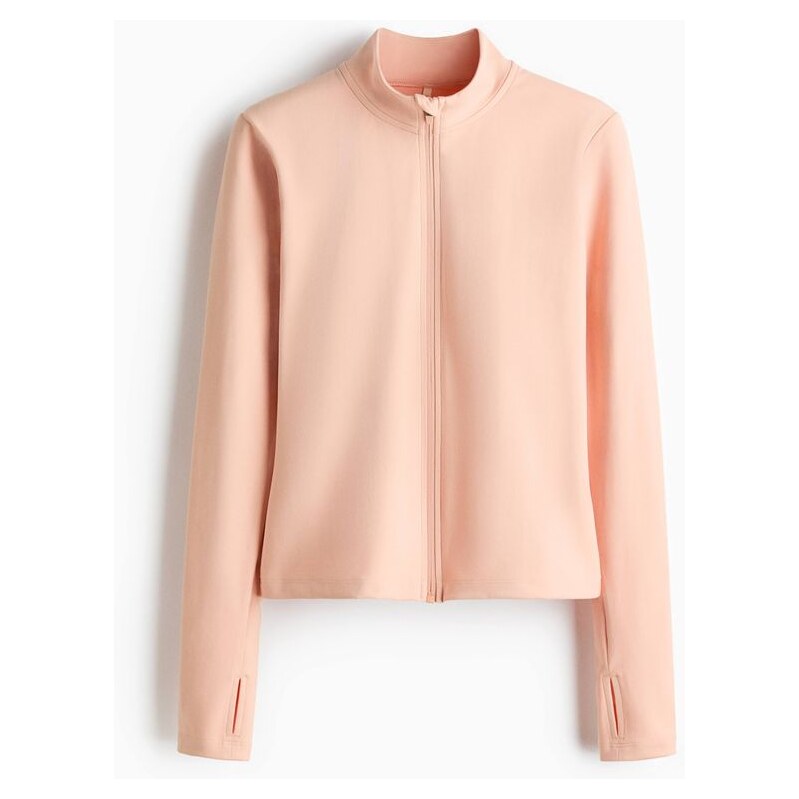 H&M - Sportovní bunda na zip SoftMove - oranžová 114899699