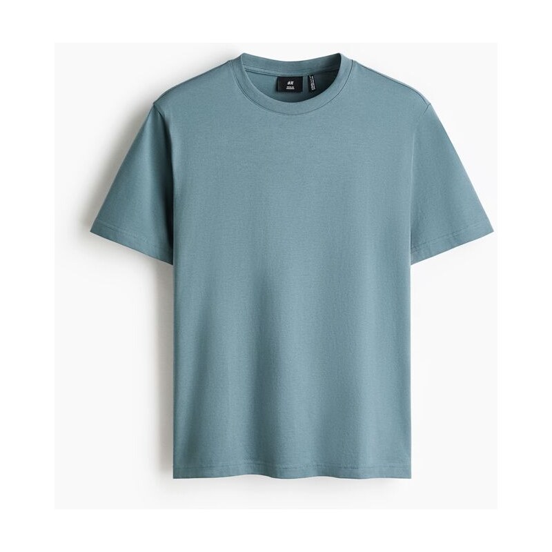 H&M - Tričko COOLMAX Regular Fit - Zelenomodrá