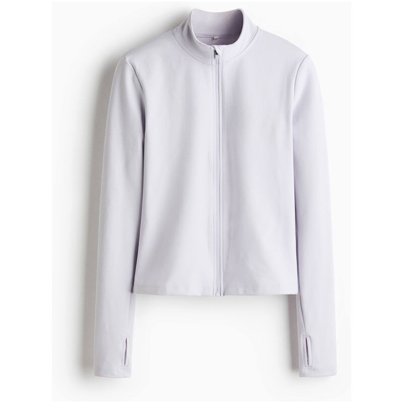 H&M - Sportovní bunda na zip SoftMove - fialová 114899800