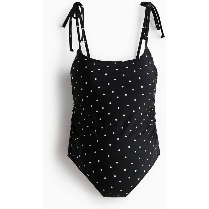 H&M - MAMA Plavkys vyztuženými košíčky - černá 114899825