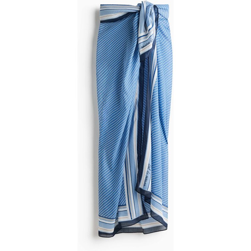 H&M - Sarong - modrá 114899847