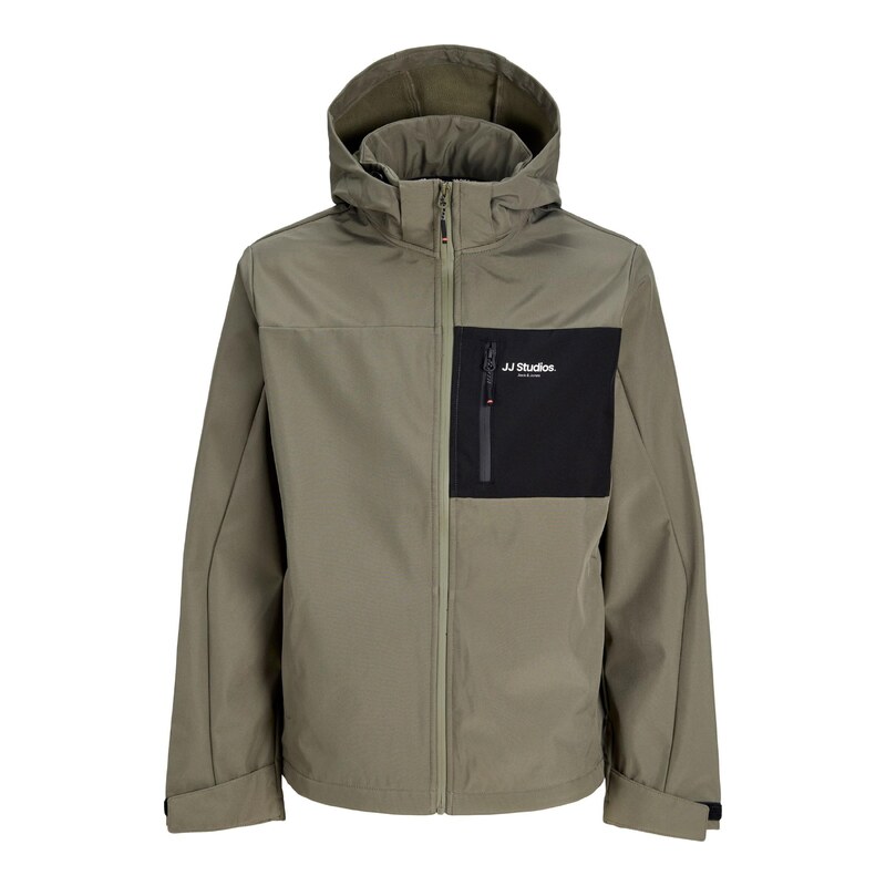 JACK & JONES Přechodná bunda JJNORTH olivová