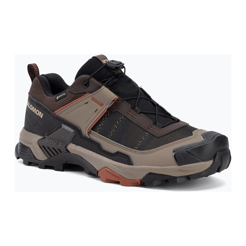 Pánské trekové boty Salomon X ULTRA 5 GTX black coffee/walnut