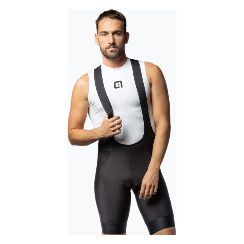 Pánské cyklistické šortky Alé K-Coldblack 2.0 Bibshorts black