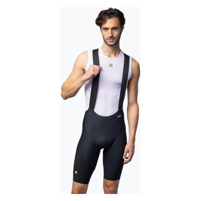 Pánské cyklistické šortky Alé Voltage Bibshorts black