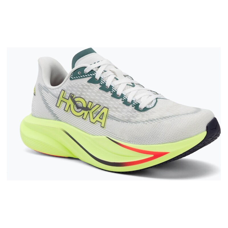 Dámské běžecké boty HOKA Mach 7 frost/neon yuzu