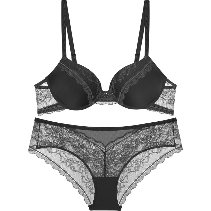 Souprava spodního prádla TRIUMPH COMFORT ALLURE WHP + HIPSTER