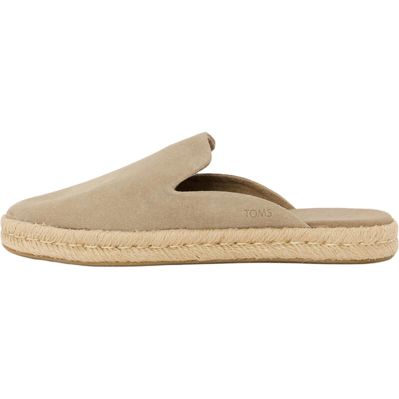 TOMS Pantofle SANTIAGO přírodní bílá 114904929