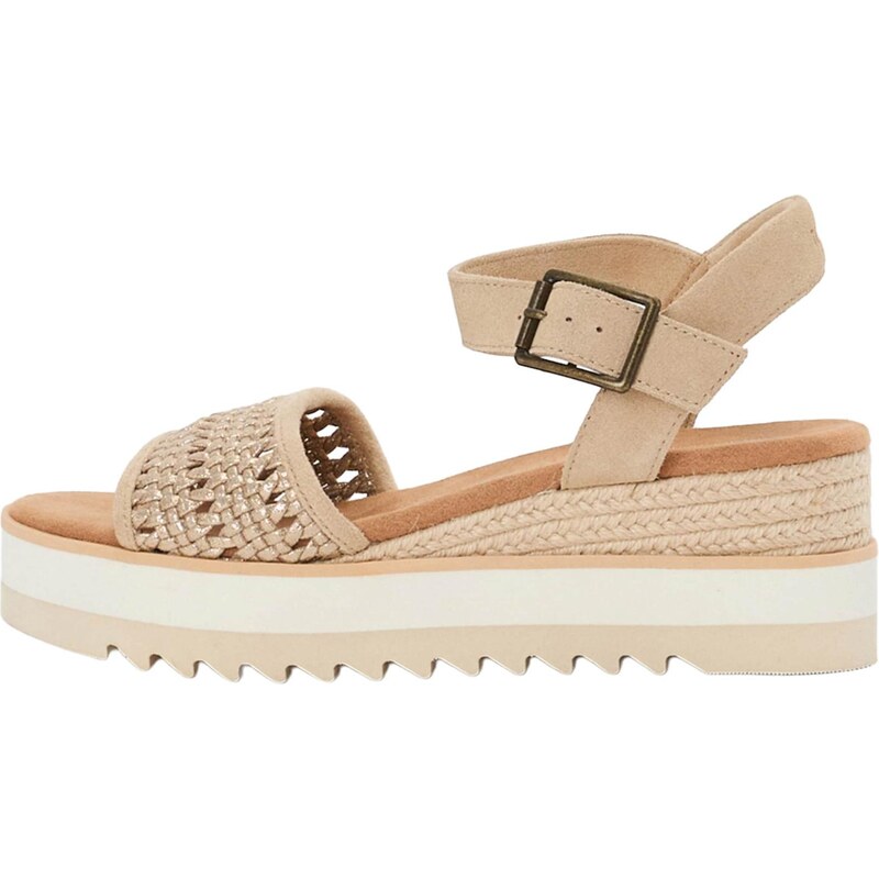 TOMS Sandály DIANA zlatá 114904930