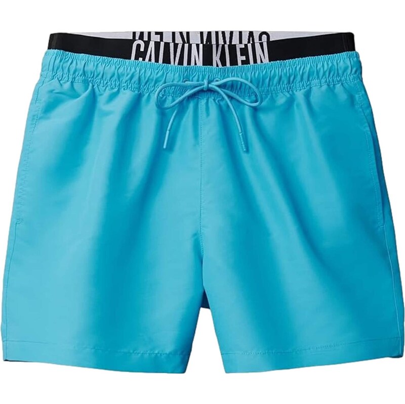 Calvin Klein Swimwear Plavecké šortky nebeská modř