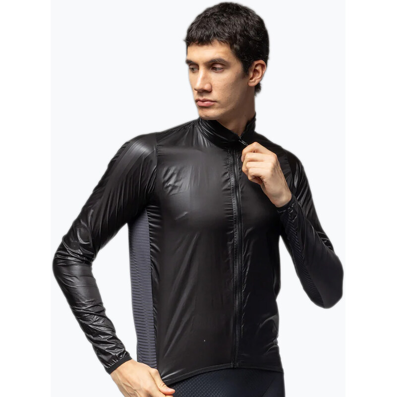 Pánská cyklistická bunda Alé Light Pack 2.0 black