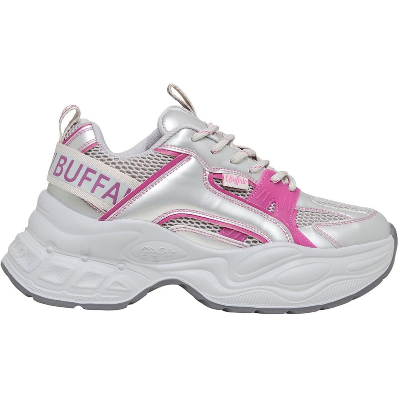 BUFFALO Tenisky Yuno One pink / stříbrná / offwhite