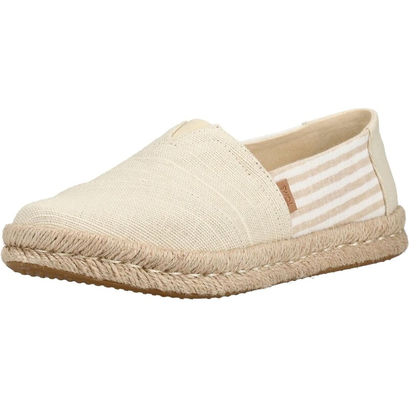 TOMS Espadrilky písková / bílá 114905413