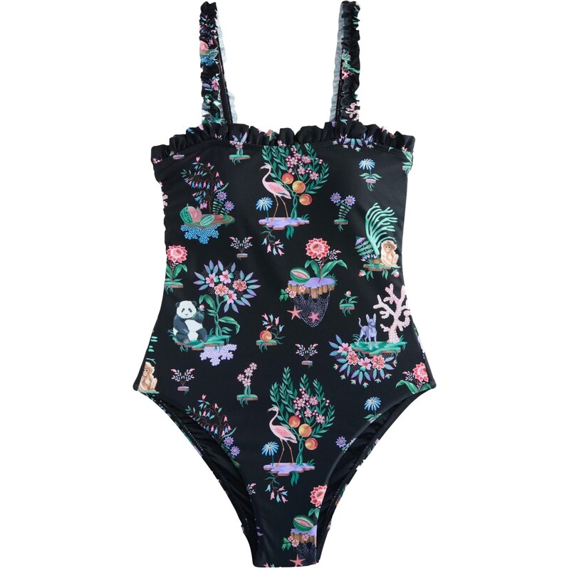 Cath Kidston Plavky zelená / světle růžová / černá / bílá 114905452
