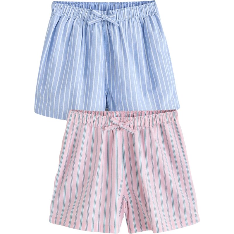 Superdry & Co Kalhoty světlemodrá / růžová / bílá