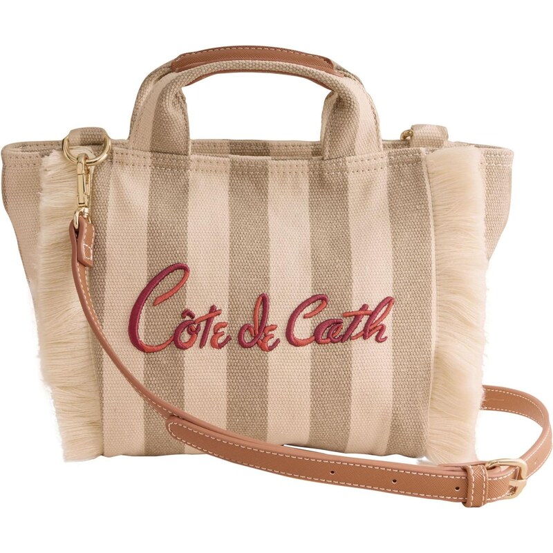 Cath Kidston Nákupní taška béžová / tmavě béžová / oranžová / tmavě 114905541