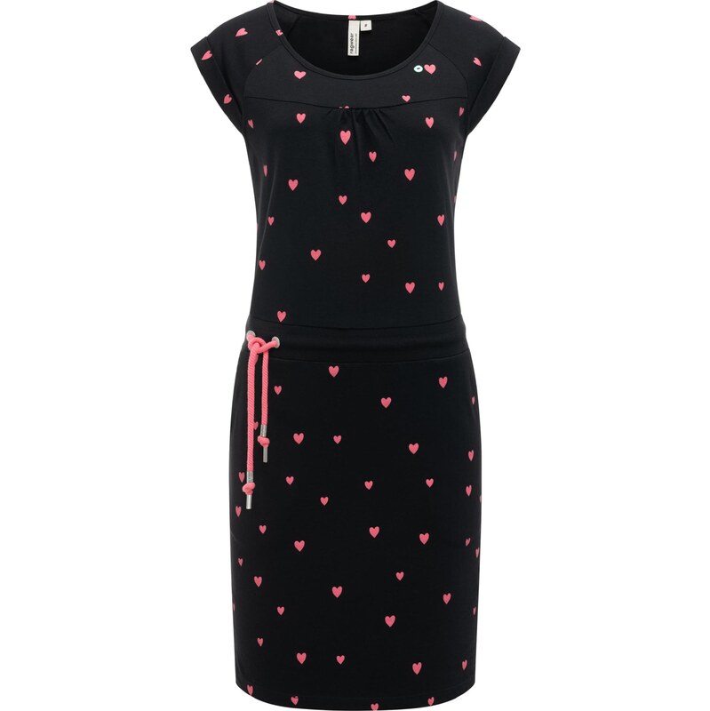 Ragwear Letní šaty 'Penelope' růžová / černá