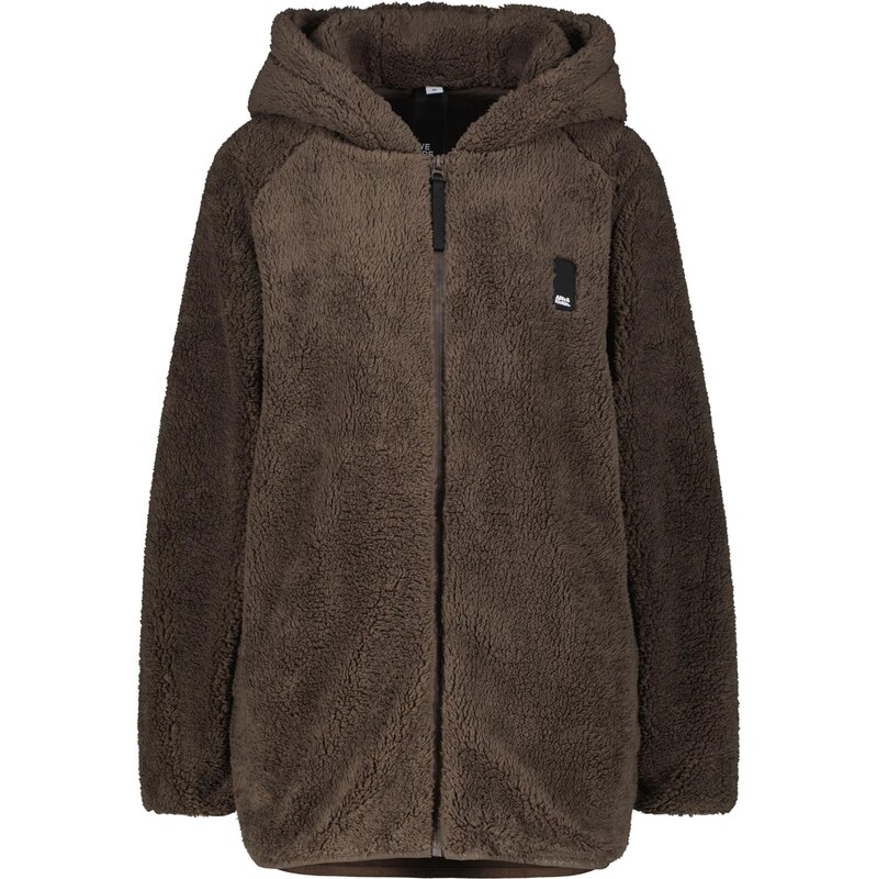 alife & kickin Fleecová mikina DominiqueAK T hnědá / černá / bílá 114905778