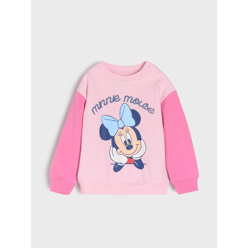 Sinsay - Mikina s kulatým výstřihem s potiskem Minnie Mouse -